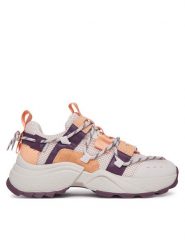 Steve Madden Sneakersy Tazmania SM11002419 Beżowy. Brązowe obuwie sportowe damskie Steve Madden, z materiału, bez zapięcia. Za 309.99 zł.