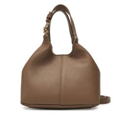 Torebka Coccinelle. Brązowe torebki klasyczne damskie Coccinelle, bez dodatków. Za 1,249.00 zł.