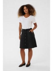 Cream Spódnica dżinsowa w kolorze czarnym rozmiar: 36. Czarne spódnice damskie Cream, na co dzień, bez wzorów, midi. Za 152.99 zł.