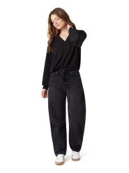 Scotch & Soda Bluzka w kolorze czarnym rozmiar: XL. Czarne bluzki damskie Scotch & Soda, xl, bez wzorów, bez kołnierzyka, bez ramiączek. Za 156.98 zł.