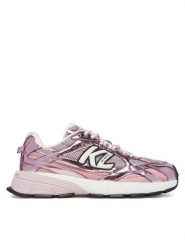 KARL LAGERFELD Sneakersy Orion KL65525 Różowy. Czerwone obuwie sportowe damskie KARL LAGERFELD, ze skóry, bez zapięcia. W wyprzedaży za 829.99 zł.