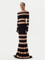 NORMA KAMALI Sukienka wieczorowa KK3243PM808239 Czarny Slim Fit. Czarne sukienki damskie Norma Kamali, bez wzorów, z syntetyku, wizytowe, bez ramiączek. Za 1,619.00 zł.