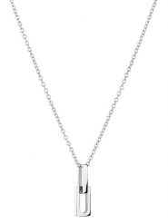 Liebeskind Naszyjnik z zawieszką - dł. 45 cm rozmiar: onesize. Szare naszyjniki damskie Liebeskind, srebrne. Za 195.31 zł.