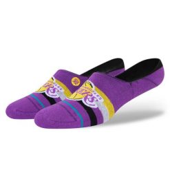 Skarpetki Niskie Stopki Los Angeles Lakers St No Show. Fioletowe skarpetki damskie Stance, bez wzorów. Za 69.99 zł.