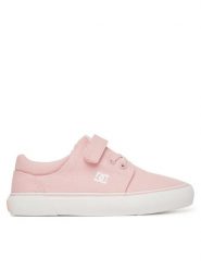 DC Tenisówki CEO-LEA-BDB-DC008-DZ Różowy. Czerwone buty sportowe dziewczęce DC, bez wzorów, z materiału, bez zapięcia. Za 99.99 zł.