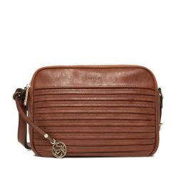 Torebka Lasocki. Brązowe listonoszki damskie Lasocki, bez wzorów, bez dodatków. Za 179.99 zł.