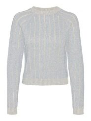 Vero Moda Sweter w kolorze szarym rozmiar: S. Szare swetry klasyczne damskie Vero Moda, s, bez kołnierzyka. Za 87.95 zł.