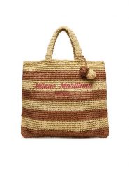 Liu Jo Torebka AA6245 A0006 Brązowy. Brązowe shopper bag Liu Jo, bez wzorów, bez dodatków. Za 379.99 zł.