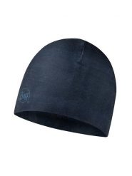 Buff Czapka "Thermonet" w kolorze granatowym rozmiar: onesize. Niebieskie czapki damskie Buff, bez wzorów, z materiału. Za 72.45 zł.