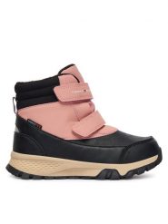 Tommy Hilfiger Śniegowce Velcro Bootie T1A5-34048-1592 S Czarny. Czarne kozaki dziewczęce Tommy Hilfiger, bez wzorów, ze skóry, bez obcasa, bez zapięcia. Za 509.99 zł.