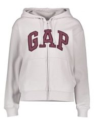 GAP Bluza w kolorze szarym rozmiar: XL. Szare bluzy damskie GAP, xl, bez wzorów, bez kaptura. Za 113.10 zł.