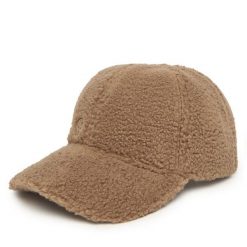 Czapka z daszkiem Guess. Brązowe czapki z daszkiem damskie Guess, z aplikacjami. Za 199.99 zł.