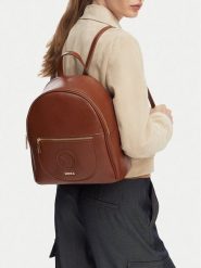 MEXX Plecak CEO-MEXX-L-015-10 Brązowy jasny. Brązowe plecaki Mexx, bez wzorów, ze skóry. Za 199.99 zł.