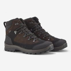 Second Life - Buty Solognac Crosshunt 120 wodoodporne wytrzy... - Stan Doskonały. Brązowe obuwie trekkingowe damskie SOLOGNAC, z materiału, bez zapięcia. Za 296.99 zł.
