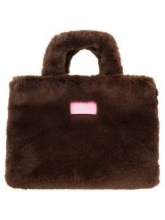 Zwillingsherz Torebka w kolorze brązowym - 33 x 23 cm rozmiar: onesize. Brązowe torebki klasyczne damskie Zwillingsherz, z materiału, bez dodatków. Za 133.45 zł.