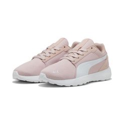 Damskie sneakersy SOFTRIDE Cosmic PUMA Rose Quartz White Pink. Białe obuwie sportowe damskie Puma, z nubiku, bez zapięcia, trekkingowe. Za 290.00 zł.