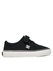 DC Tenisówki CEO-LEA-BDB-DC008 Czarny. Czarne buty sportowe chłopięce DC, z materiału, bez zapięcia. Za 99.99 zł.