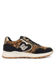 Liu Jo Sneakersy Rebel 03 4F5003 TX507 S Brązowy. Brązowe buty sportowe dziewczęce Liu Jo, z materiału, bez zapięcia. Za 359.99 zł.