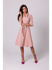 Be Wear Sukienka w kolorze jasnoróżowym rozmiar: M. Różowe sukienki damskie Be Wear, bez wzorów, z tkaniny, bez ramiączek. Za 229.46 zł.