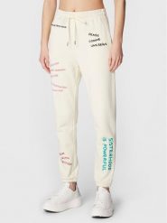 Zadig & Voltaire Spodnie dresowe JWPA00003 Écru Regular Fit. Spodnie dresowe damskie Zadig & Voltaire, l, bez wzorów, z bawełny. Za 989.99 zł.