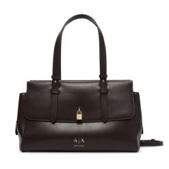 Torebka Armani Exchange. Brązowe torebki klasyczne damskie Armani Exchange, bez dodatków. Za 779.99 zł.