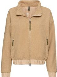 Camel Active Kurtka polarowa w kolorze beżowym rozmiar: 46. Brązowe kurtki damskie Camel Active, bez wzorów, z polaru, bez kaptura. Za 300.45 zł.