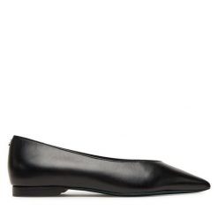 Baleriny Patrizia Pepe. Czarne balerinki damskie Patrizia Pepe, bez wzorów. Za 1,249.00 zł.