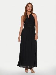 Vila Sukienka wieczorowa Milina 14052647 Czarny Regular Fit. Czarne sukienki damskie Vila, bez wzorów, z syntetyku, wizytowe, bez ramiączek. Za 159.99 zł.