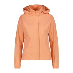 Damska wodoodporna kurtka zapinana na zamek CMP. Brązowe kurtki damskie CMP, l, bez wzorów, bez kaptura. Za 506.50 zł.