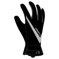 Rękawice Craft rain 2.0. Czarne rękawiczki damskie Craft, bez wzorów. Za 308.00 zł.