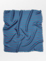 Becksöndergaard Jedwabna chusta w kolorze niebiesko-czerwonym - 65 x 65 cm rozmiar: onesize. Niebieskie chusty damskie Becksöndergaard, bez wzorów, z jedwabiu. Za 113.99 zł.