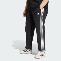 Spodnie Essentials 3-Stripes French Terry Cuffed. Białe obuwie sportowe treningowe Adidas, xl, bez wzorów, z materiału, na fitness i siłownię. Za 229.00 zł.