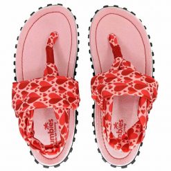 Sandały damskie GUMBIES SLINGBACK SANDAL. Zielone sandały damskie Gumbies, bez wzorów, bez obcasa, bez zapięcia. Za 69.99 zł.