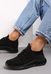 Czarne Buty Sportowe Eudiopis. Czarne obuwie sportowe casual damskie Renee. Za 39.99 zł.