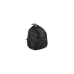Plecak na kółkach New Rebels Driver Pro czarny. Czarne plecaki Erima, bez wzorów, z materiału. Za 257.99 zł.