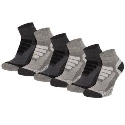 Skarpety turystyczne Quarter Xtreme , 6 par. Multi szare. Szare skarpetki damskie XTREME SOCKSWEAR, bez wzorów, z bawełny. Za 199.60 zł.