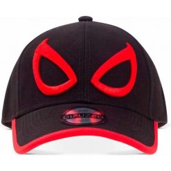 Czapka z daszkiem Educa Borras Marvel Spiderman Minimal Eyes. Szare czapki z daszkiem damskie SPIDERMAN, bez wzorów, z bawełny. Za 174.00 zł.