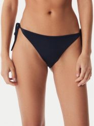 Tommy Hilfiger Dół od bikini UW0UW06575 Granatowy. Niebieskie bikini Tommy Hilfiger, bez wzorów, z syntetyku. Za 189.99 zł.