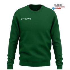 Bluza piłkarska dla dorosłych Givova Maglia One zielona. Zielone bluzy damskie Givova, m, bez wzorów, z materiału, bez kaptura. Za 79.00 zł.