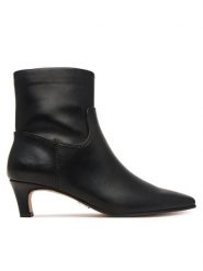 Steve Madden Botki Davis-S 11005692 Czarny. Czarne botki damskie Steve Madden, z materiału, bez obcasa, na słupku, bez zapięcia. Za 559.99 zł.