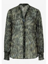 More & More Bluzka w kolorze khaki rozmiar: 44. Brązowe bluzki damskie More & More, bez wzorów, bez kołnierzyka, bez ramiączek. Za 104.39 zł.