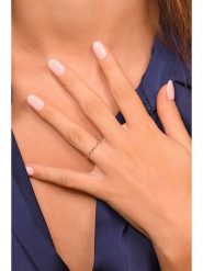 DIAMANTA Złoty pierścionek "Eternelle Torsade" z diamentami rozmiar: 52. Białe pierścionki damskie DIAMANTA, z diamentem, złote. Za 1,261.99 zł.