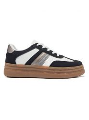 Sixth Sens Sneakersy w kolorze biało-czarnym rozmiar: 38. Białe obuwie sportowe damskie Sixth Sens, bez zapięcia. Za 105.38 zł.