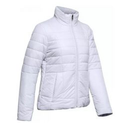 Kurtka sportowa damska Under Armour Insulated ocieplana. Szare kurtki sportowe damskie Under Armour, m, bez wzorów, z nylonu, bez kaptura. Za 168.00 zł.
