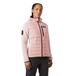 Damska kurtka z kapturem Helly Hansen Arctic Ocean Hybrid. Czerwone kurtki damskie Helly Hansen, m, bez wzorów, z poliesteru, z kapturem. Za 635.00 zł.