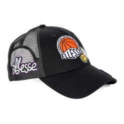 Czapka z daszkiem Ellesse Divida Trucker. Czarne czapki z daszkiem damskie Ellesse, na wiosnę, bez wzorów. Za 159.00 zł.