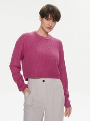 ONLY Sweter Malavi 15284453 Różowy Regular Fit. Czerwone swetry klasyczne damskie Only, l, z syntetyku, bez kołnierzyka. Za 89.99 zł.