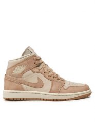 Nike Sneakersy Air Jordan 1 Mid Se FJ3448 200 Écru. Obuwie sportowe damskie Nike, ze skóry, bez zapięcia. Za 629.99 zł.