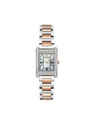 Emporio Armani Zegarek Genni AR11626 Srebrny. Szare, analogowe zegarki damskie Emporio Armani, srebrne. Za 1,349.00 zł.