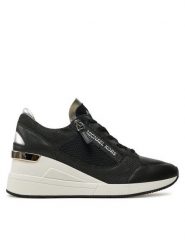 MICHAEL Michael Kors Sneakersy 43F4DBFS3L Czarny. Czarne obuwie sportowe damskie MICHAEL Michael Kors, ze skóry, bez zapięcia. Za 599.99 zł.